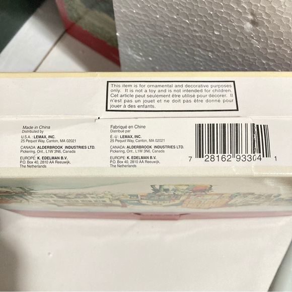 LEMAX Village 1999 Stone Wall Accessory. Never Displayed - Picture 4 of 5